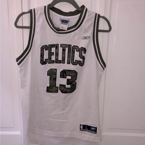 Retro Reebok Celtics Delante West Camo Jersey